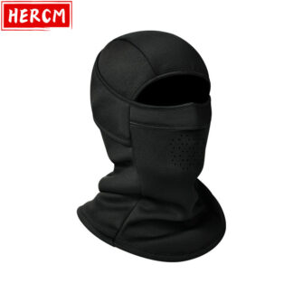 Winter-Sturmhaube mit Nasenbelüftung und Oli-Fleece-Wärmeschicht – Winddichte, warm gefütterte Ski- und Fahrrad-Gesichtsmaske für Damen und Herren