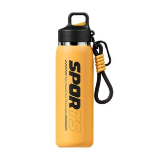 Großvolumiger Isolierbecher – Edelstahl Thermosflasche für Alltag & Outdoor